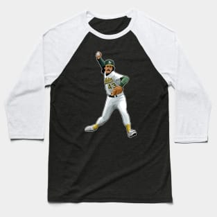 Dennis Eckersley #43 Pitches Baseball T-Shirt